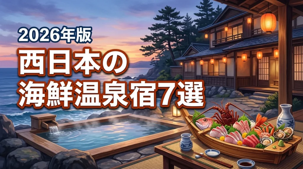 【厳選】西日本で海鮮の美味しい温泉宿7選！失敗しない選び方と究極の美食
