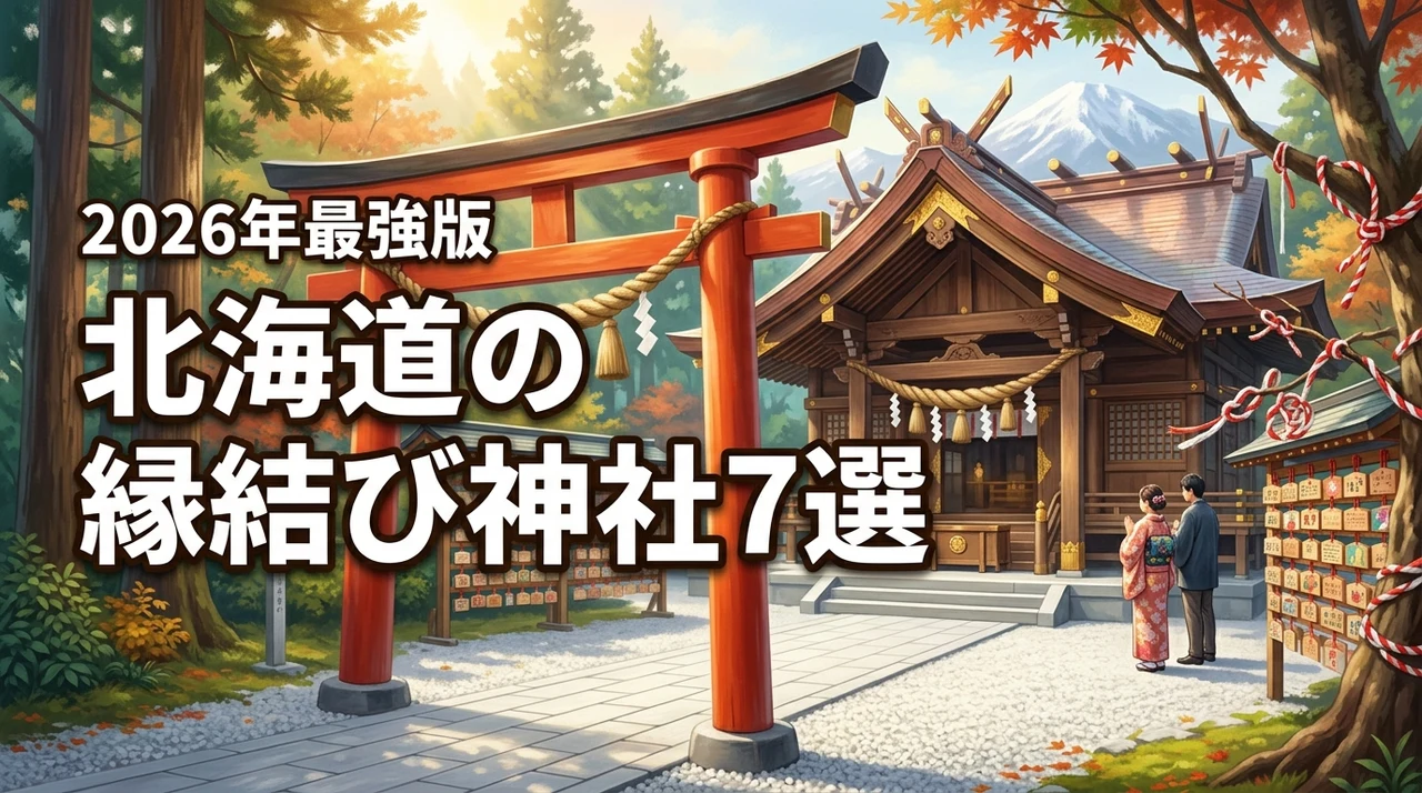 北海道で縁結び神社をお探しならここ!最強のご利益がある名所7選