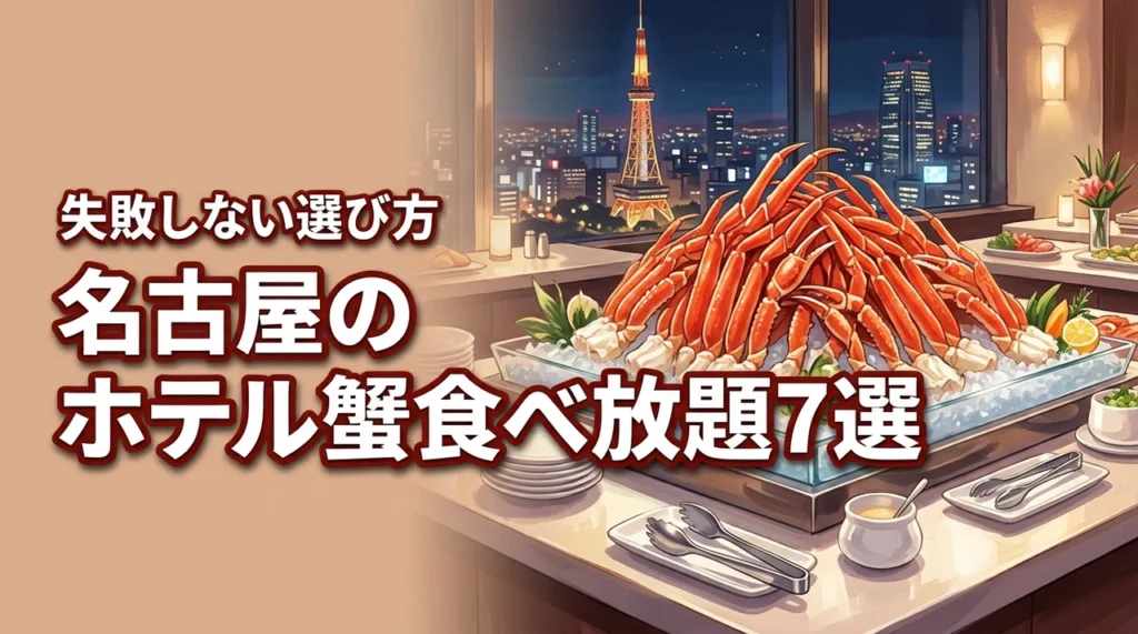 名古屋のホテルで蟹食べ放題が人気の施設7選！失敗しない選び方も紹介